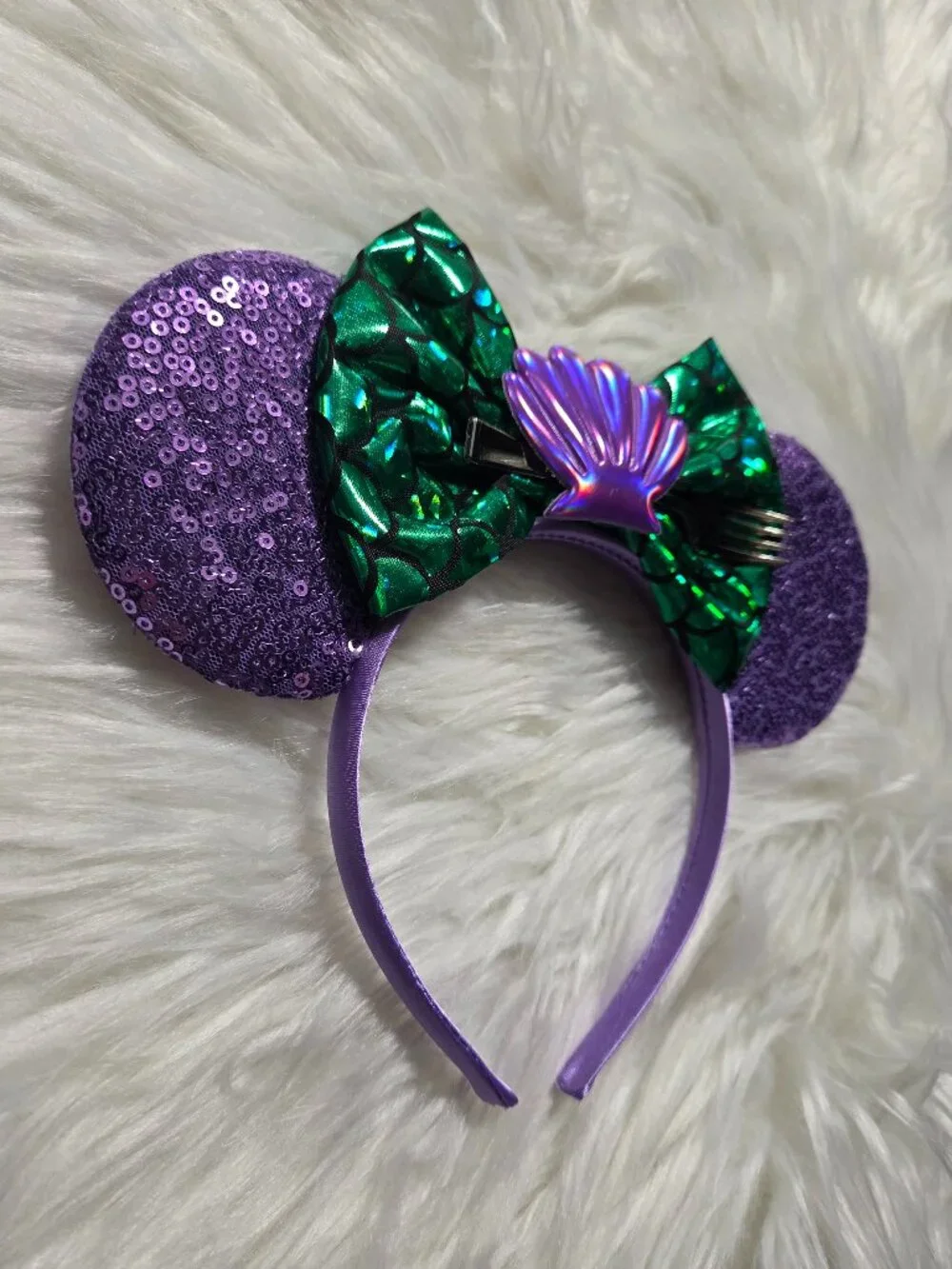 Little Mermaid Minnie Mouse Ears